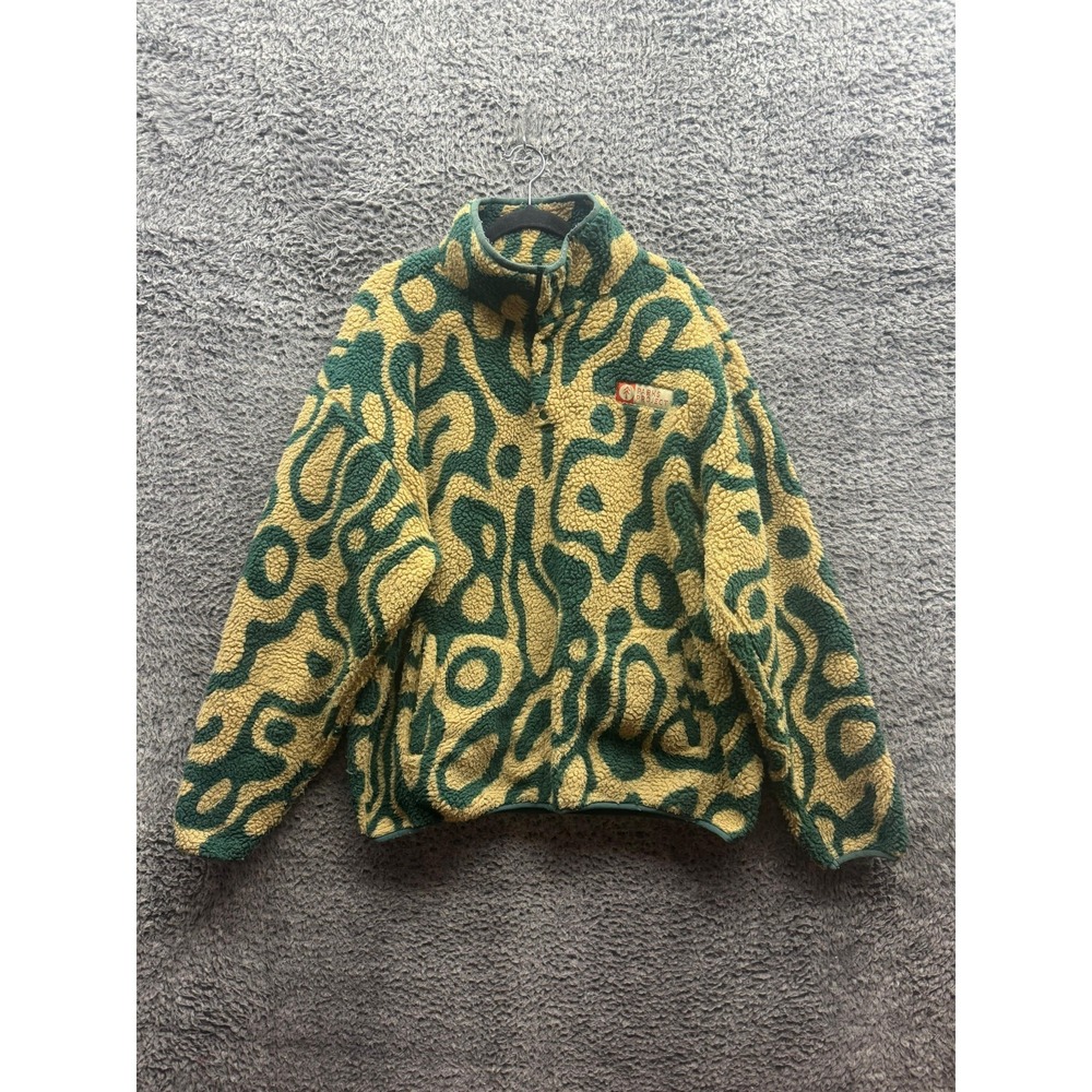Parks Project Geysers Trail High Pile Fleece Pullover Sweater Size XL Unisex